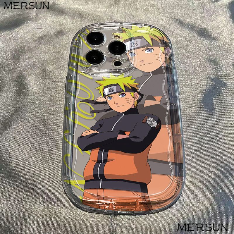 ✅Ốp Điện Thoại Dẻo Trong Suốt Họa Tiết Hoạt Hình Naruto Cho Iphone 12Promax 137 xs8pxr / BGKN 1411 /