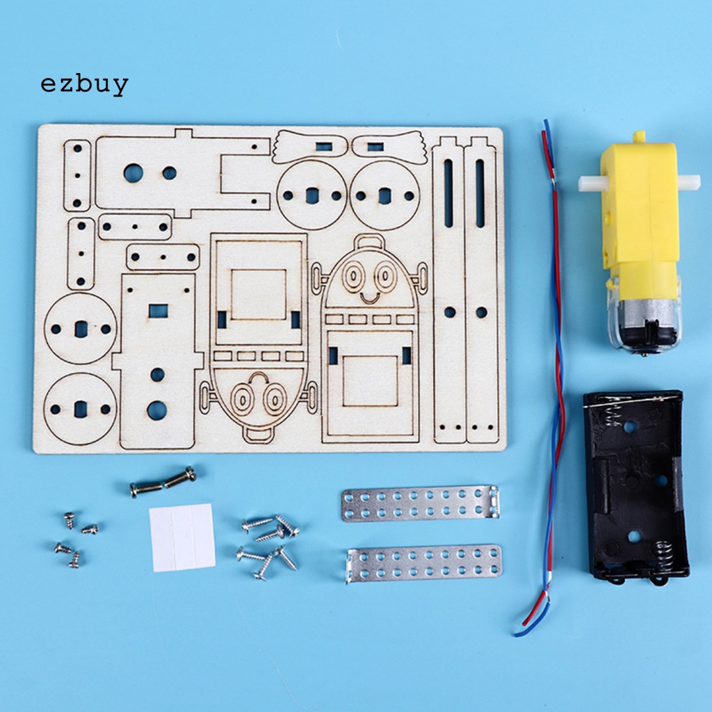 Bộ Đồ Chơi Robot Điện Tử Bằng Gỗ DIY Dành Cho Trẻ Em