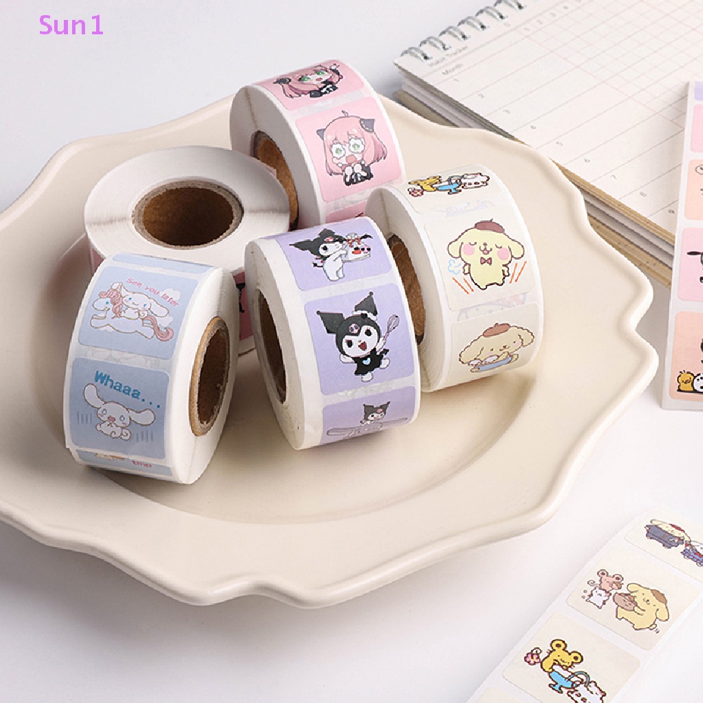 Sun1 &gt; Cuộn 500 Băng Dính Hoạt Hình Chó Sanrio ers Kuromipacha Dễ Thương Làm Quà Tặng