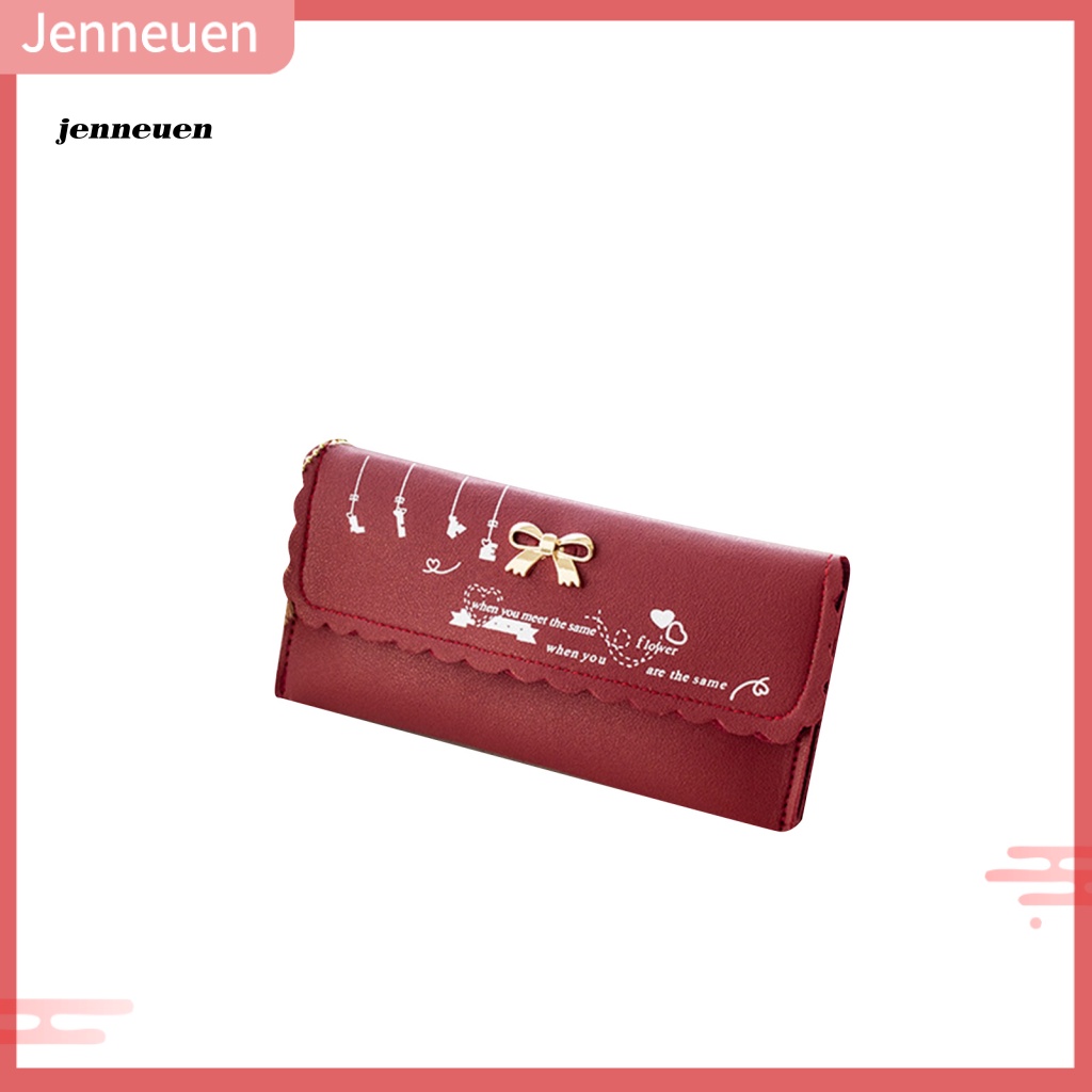 Ví Da Cầm Tay Đựng Tiền Xu Và Thẻ In Họa Tiết Dễ Thương Cho Nữ Giá Đỡ