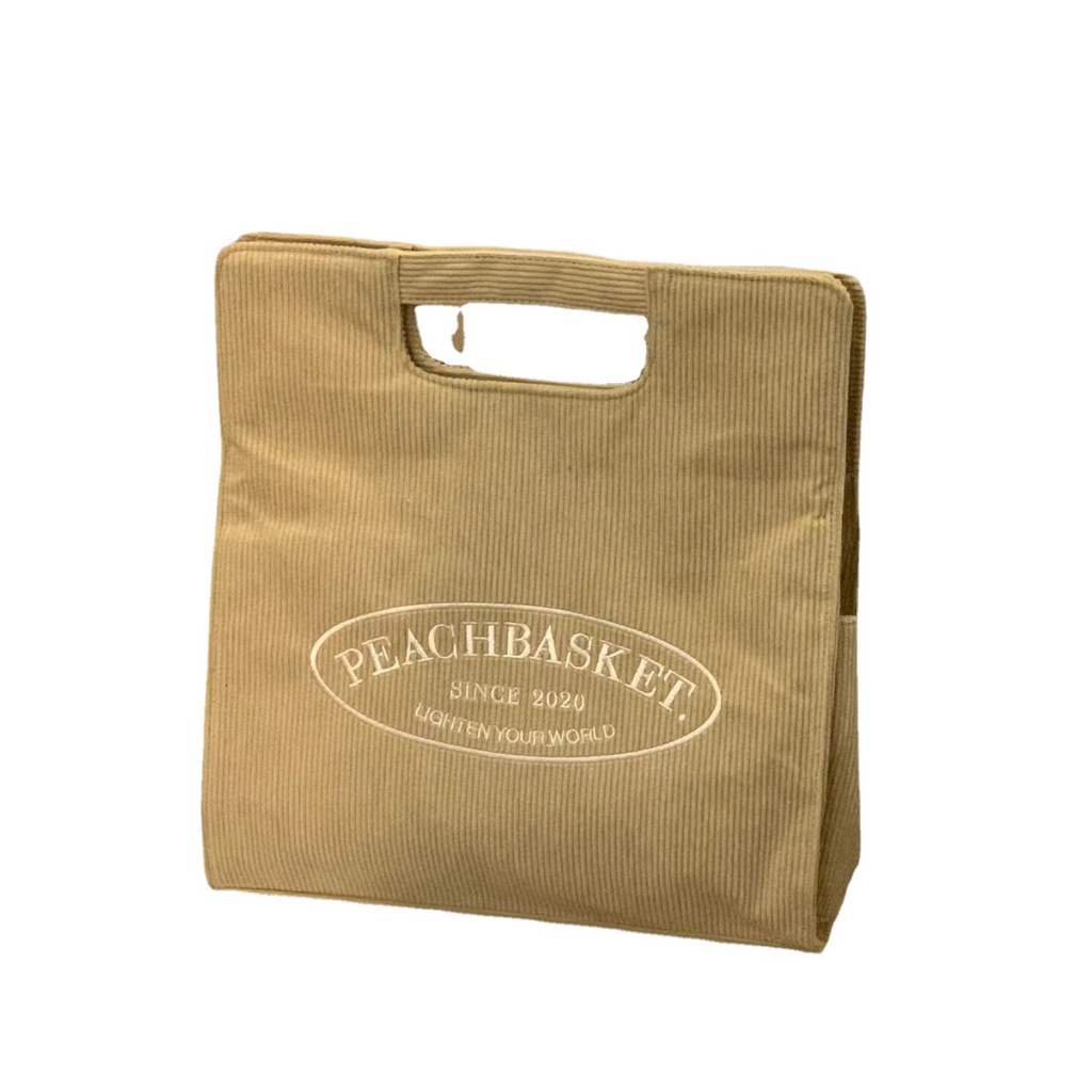 Túi Xách Canvas Sức Chứa Lớn Phong Cách Mới Dễ Phối Đồ Cho Nữ