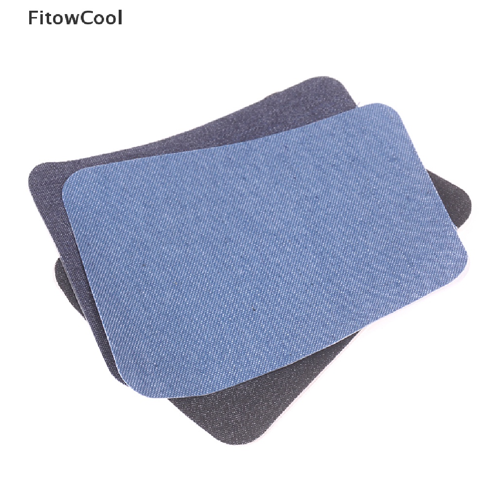 Fcvn Bộ 6 Miếng Vá Quần Jean Cotton Sửa Chữa 3 Màu Ủi Trên Denim QDD