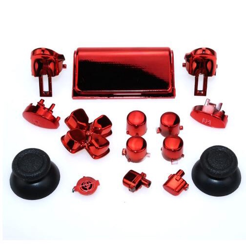 1 Bộ Nút Bấm Điều Khiển Chơi Game 7 Màu Chrome D-pad R1 L1 R2 L2 ABXY Cho PS4 Pro JDS-040 JDM-040