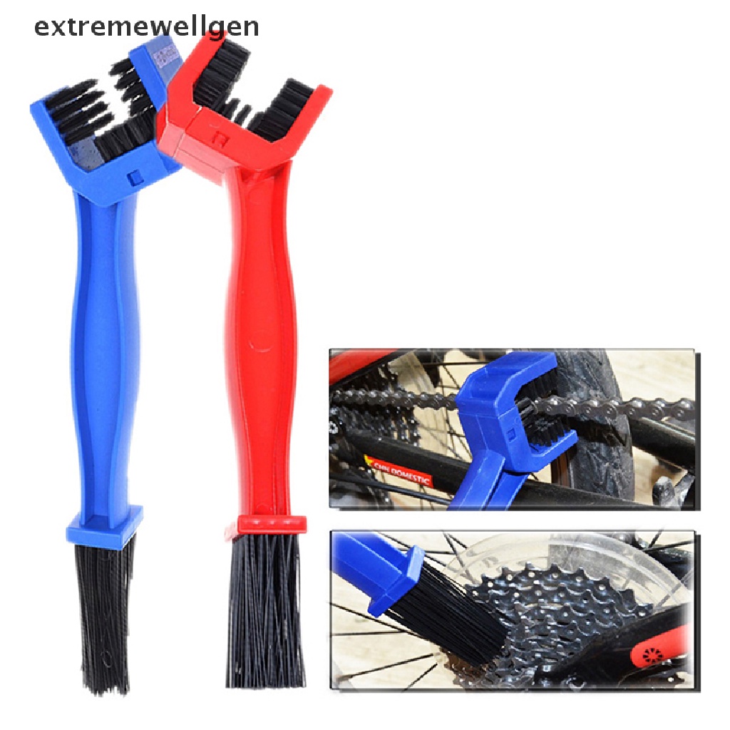 Bàn Chải Hai Đầu Làm Sạch Xích Xe Đạp Leo Núi / Xe Máy