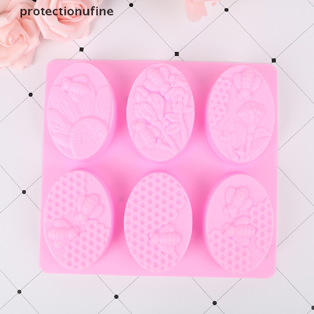 Khuôn Làm Xà Phòng Thủ Công Hình Chú Ong Độc Đáo PR3VN