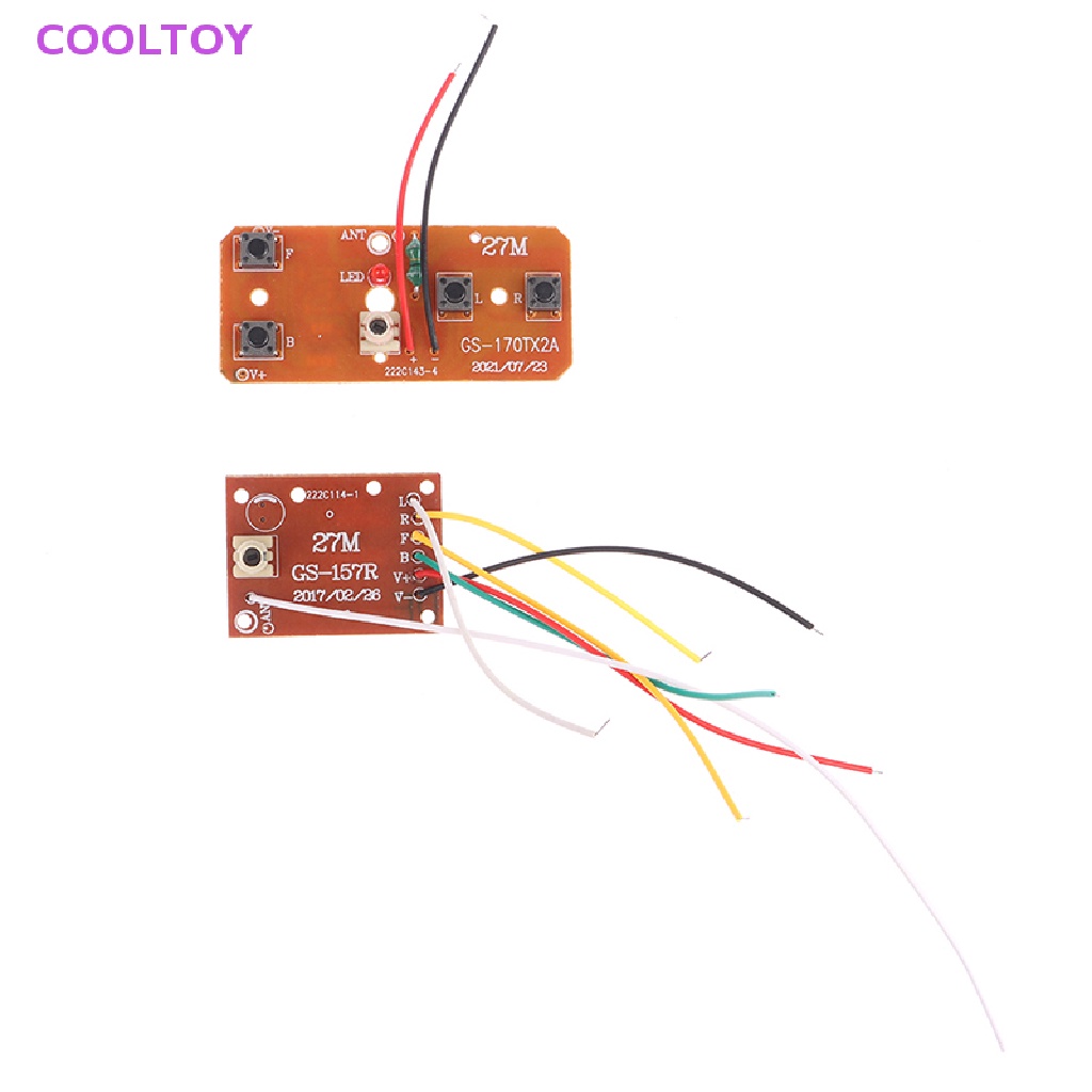 Bảng Mạch Nhận Tín Hiệu Điều Khiển 4CH RC PCB Cho Xe Hơi