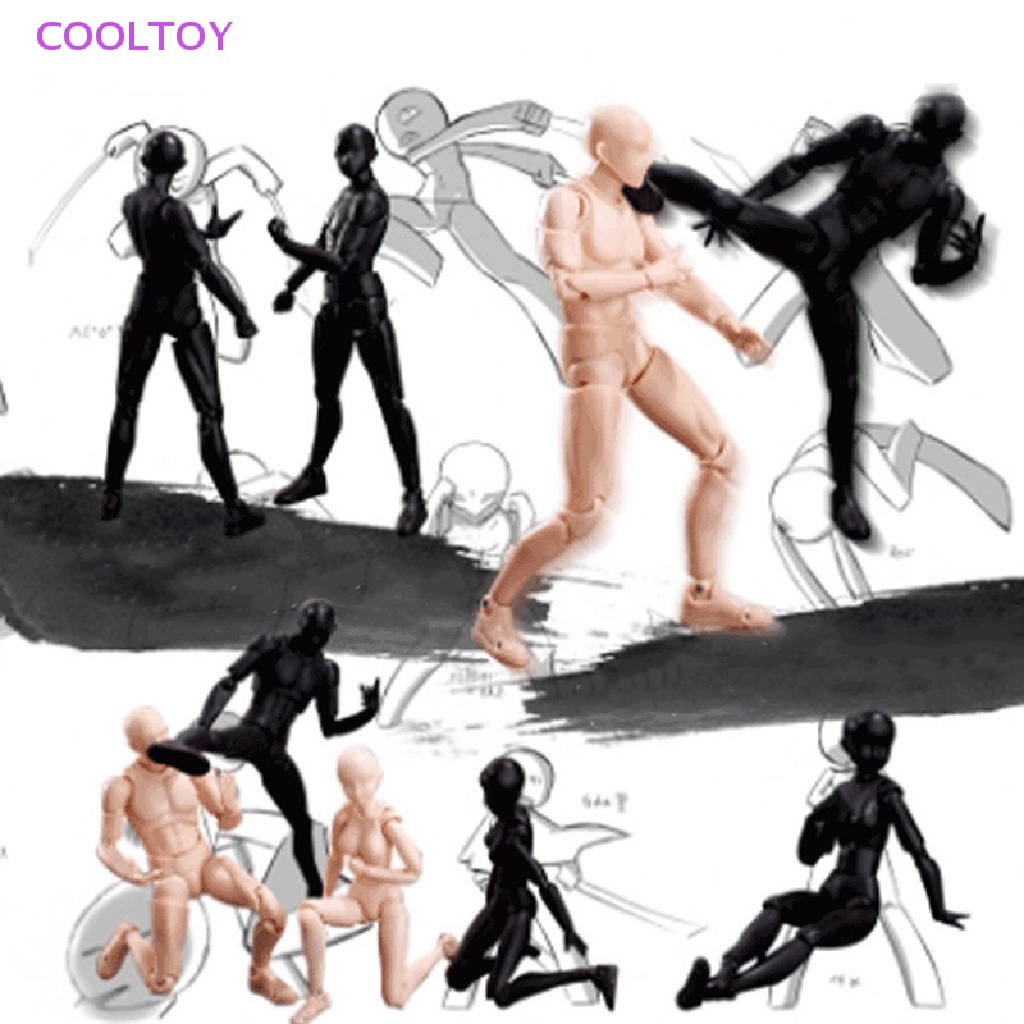 Cooltoy Mô Hình Đồ Chơi Sưu Tầm Màu Đen Bằng PVC Trang Trí