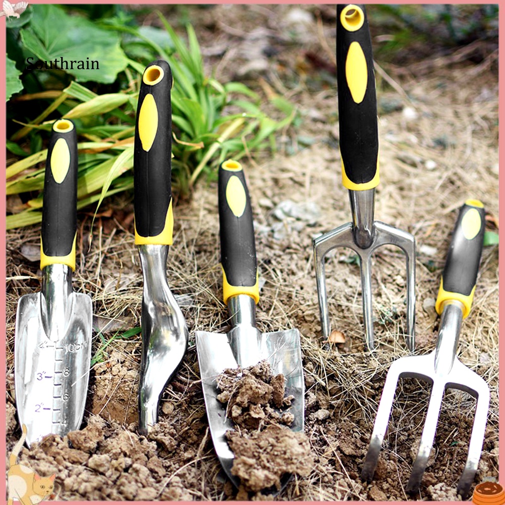 Xẻng Xúc Đất Làm Vườn Bằng Hợp Kim Nhôm Chống Trượt