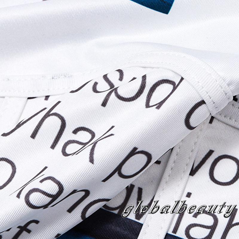 Áo Hai Dây Cổ Vuông In Họa Tiết Chữ Thời Trang Cho Nữ