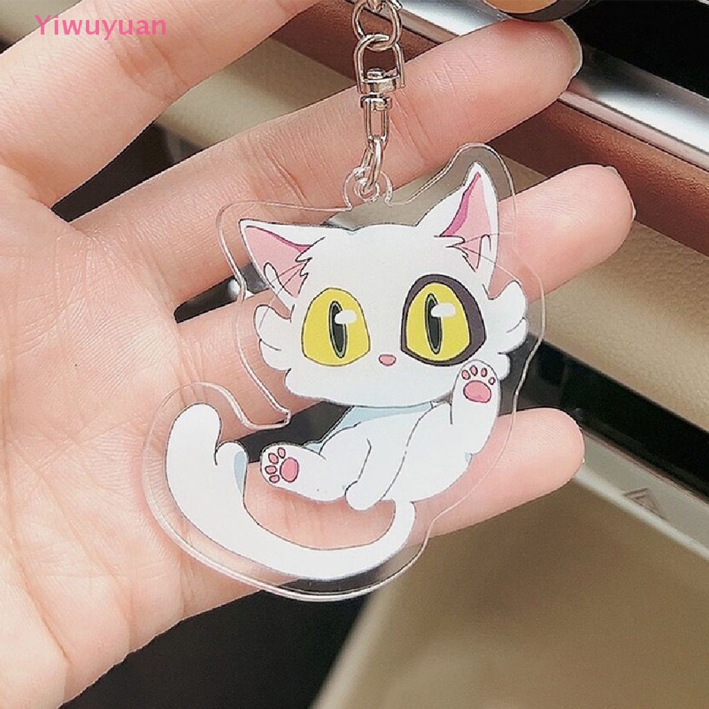 Móc Chìa Khóa Bằng Acrylic Hai Mặt Trong Suốt In Hoạt Hình Anime Mới