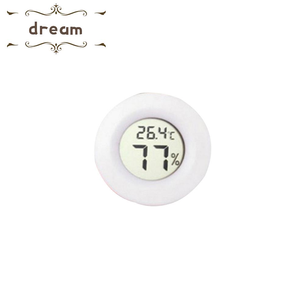 【DREAMLIFE】Thermometer Hygrometer Detector Display Electronic Meter Mini LCD Digital