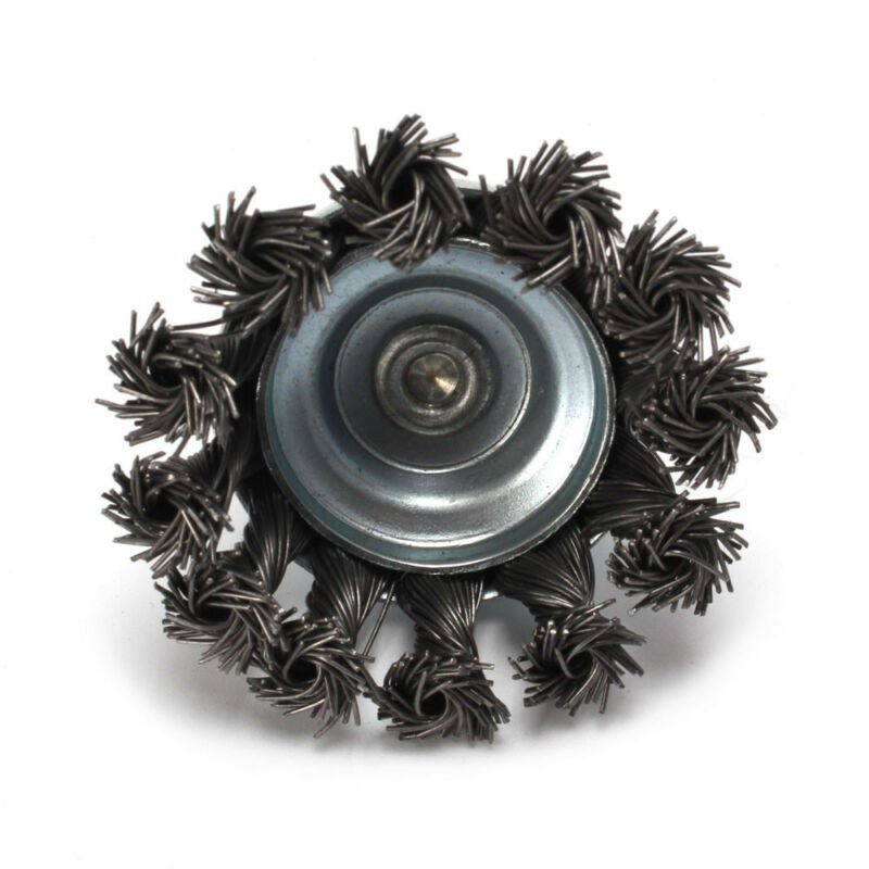 Bàn Chải Dây Kim Loại 2 "Với Trục 1 / 4" Cho Máy Mài Tiện