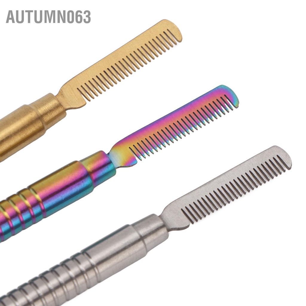 Autumn063 3 Chiếc Mi Nâng Dụng Cụ Uốn Chuyên Nghiệp Làn Lược Tóc Tinting Phần Mở Rộng Cung Cấp Màu Sắc Vàng Bạc