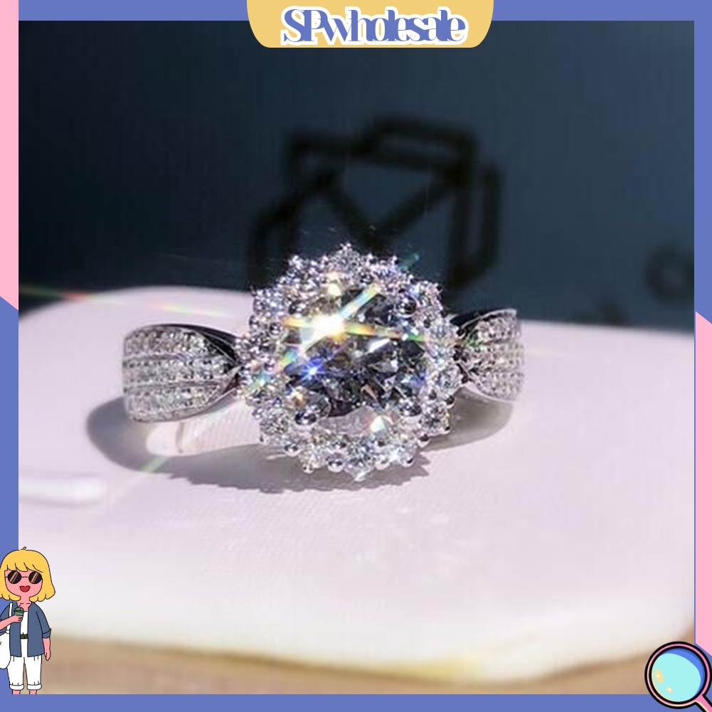 <SPwholesale> Nhẫn Đính Đá Sang Trọng Cho Nữ