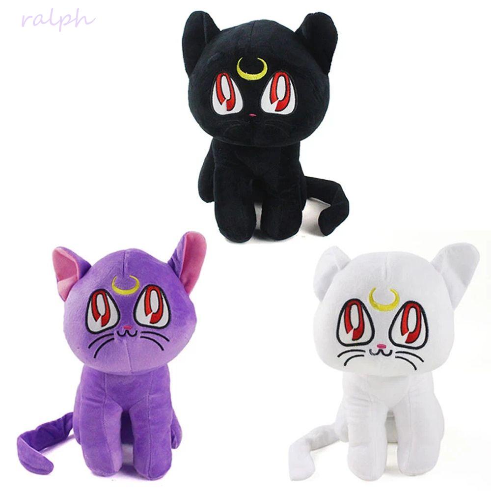 Đồ Chơi Nhồi Bông Mềm Mại Hình Thủy Thủ Mặt Trăng Màu Trắng Có Giác Hút