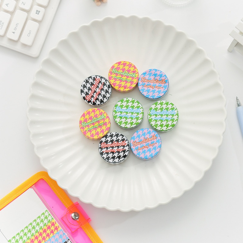 Băng dính washi, miếng dán tài khoản tài khoản tự làm cơ bản tươi mới và sáng tạo