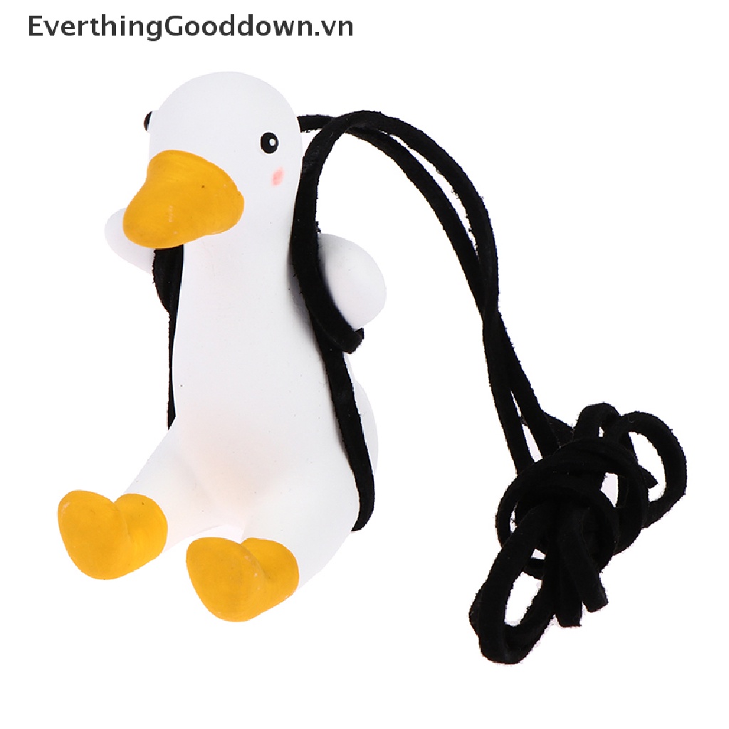 Everthinggooddown Dây Treo Trang Trí Xe Hơi Hình Chú Vịt Con Đáng Yêu