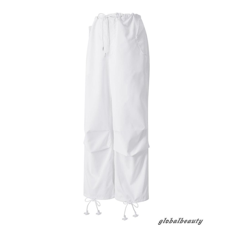 Quần Dài Lưng Thun Dây Rút Màu Sắc Đơn Giản Thời Trang Mùa Hè Cho Nữ