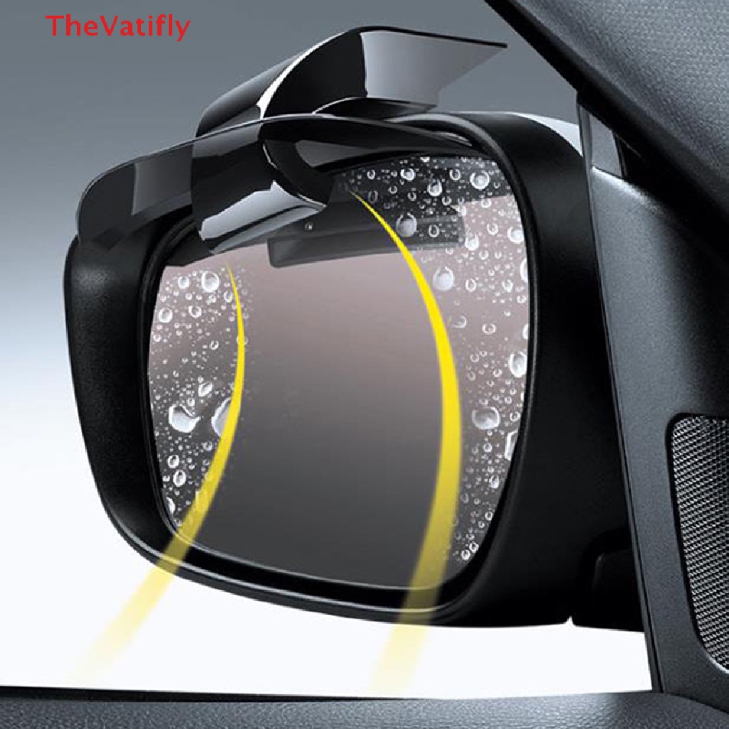 Bộ 2 Miếng Dán Bảo Vệ Gương Chiếu Hậu Xe Hơi Chống Nước Mưa Tiện Dụng