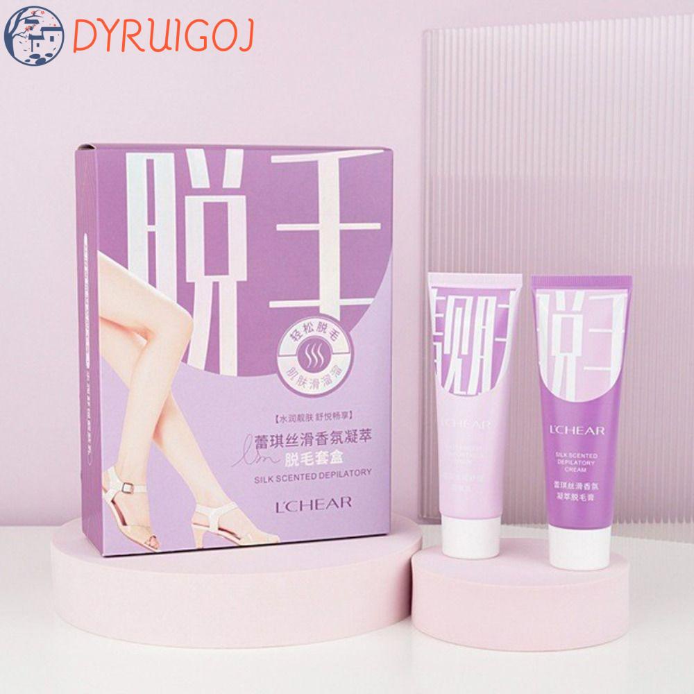 Kem Tẩy Lông DYRUIDOJ Dưỡng Ẩm Làm Sạch Da Mặt Và Vùng Da Dưới Cánh Tay / Chân / Toàn Thân Kèm Dụng