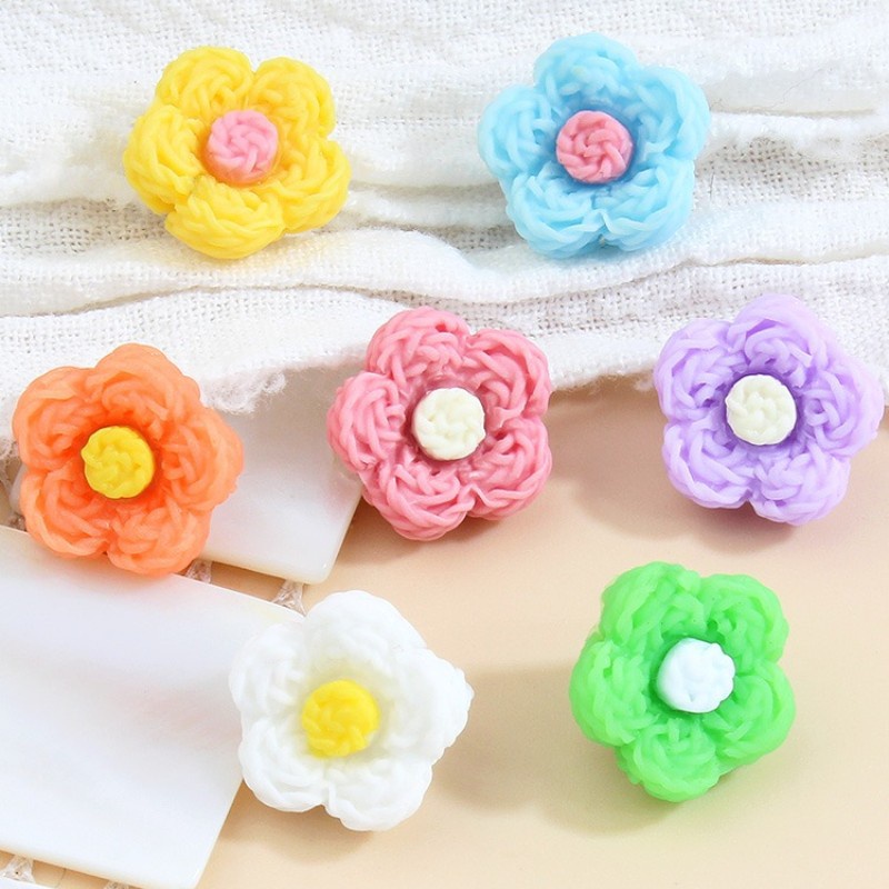 (Mua 2 Tặng 1) Áo Khoác Cardigan Cài Nút Hình Hoa Nhiều Màu Dễ Thương Cho Bé