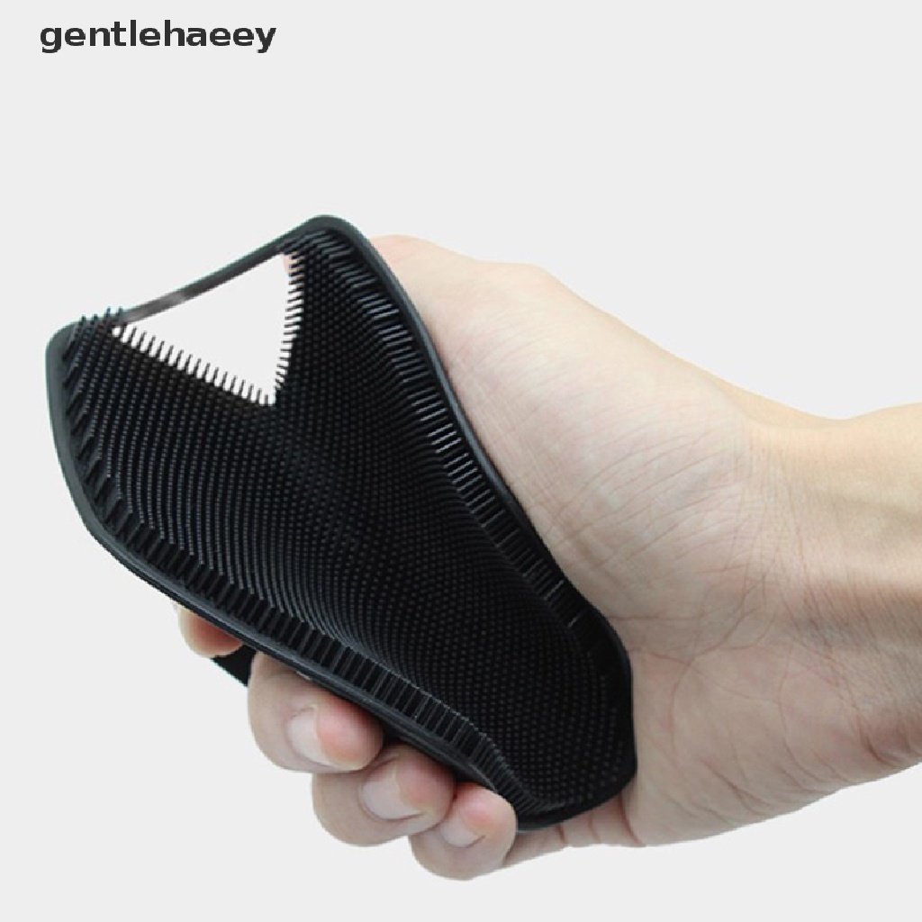 Bàn Chải Chà Lưng Tẩy Tế Bào Chết Toàn Thân Bằng Silicone Làm Sạch Sâu &amp; Phụ Kiện Phòng Tắm