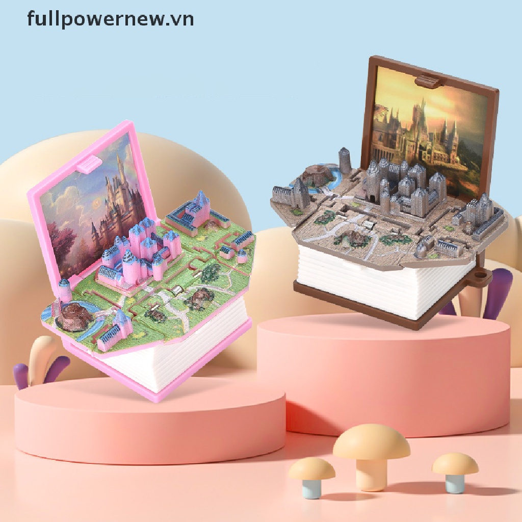 Đồ Chơi Cuốn Sách Ma Thuật 3D fullpowernew Có Móc Khóa