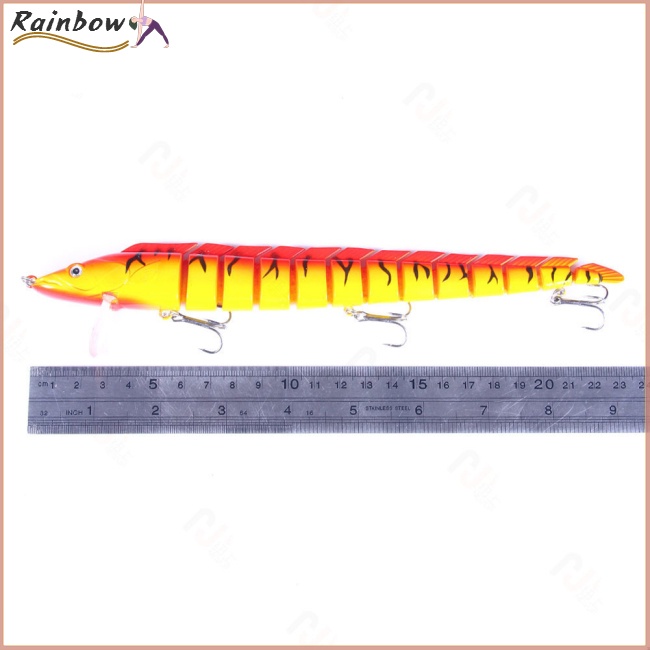 Mồi Giả Câu Cá 13 Khớp 23cm46g Bằng Nhựa Cứng