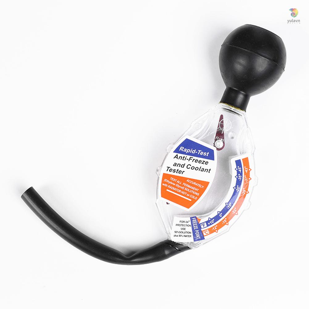 Đồng Hồ Đo Mật Độ Chống Đóng Băng Cầm Tay yula °C/°F Dụng Cụ Kiểm Tra Chất Làm Mát Tản Nhiệt Cho Xe Hơi
