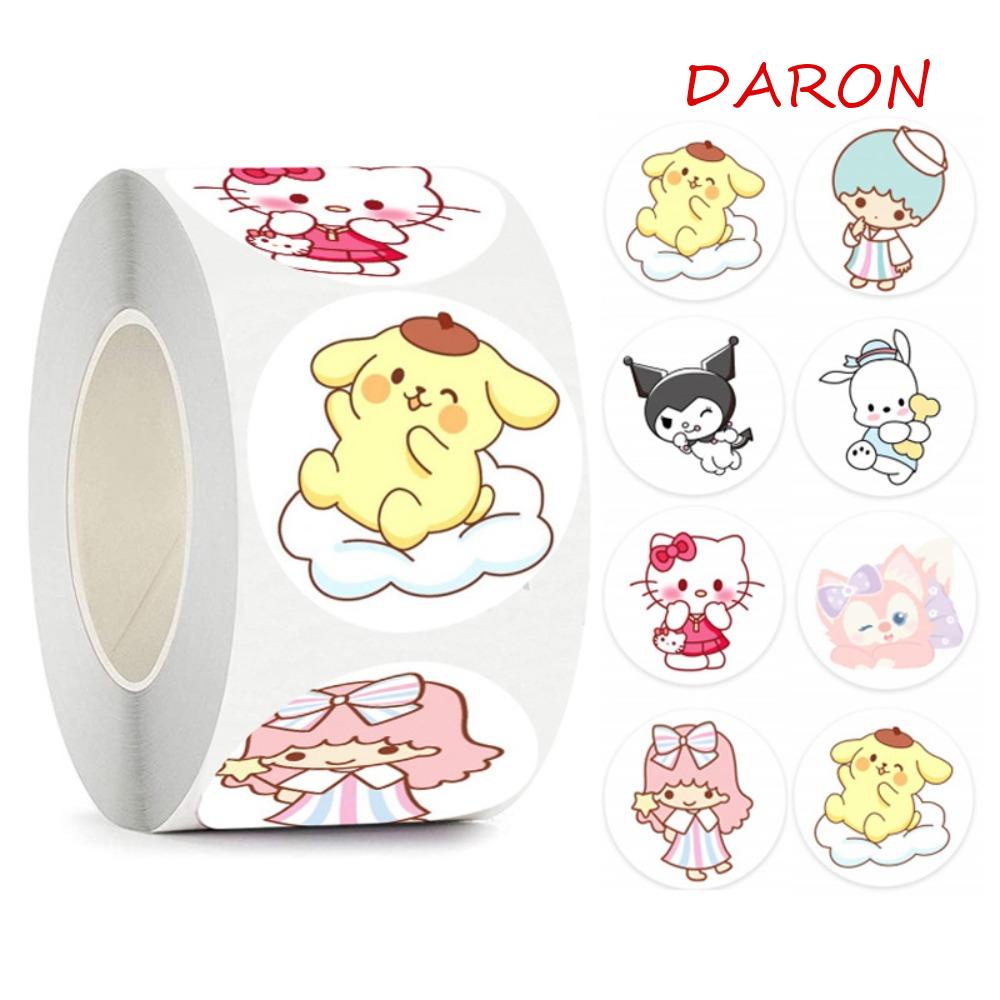 Miếng Dán Hoạt Hình Dùng Trang Trí Sổ Tay DIY