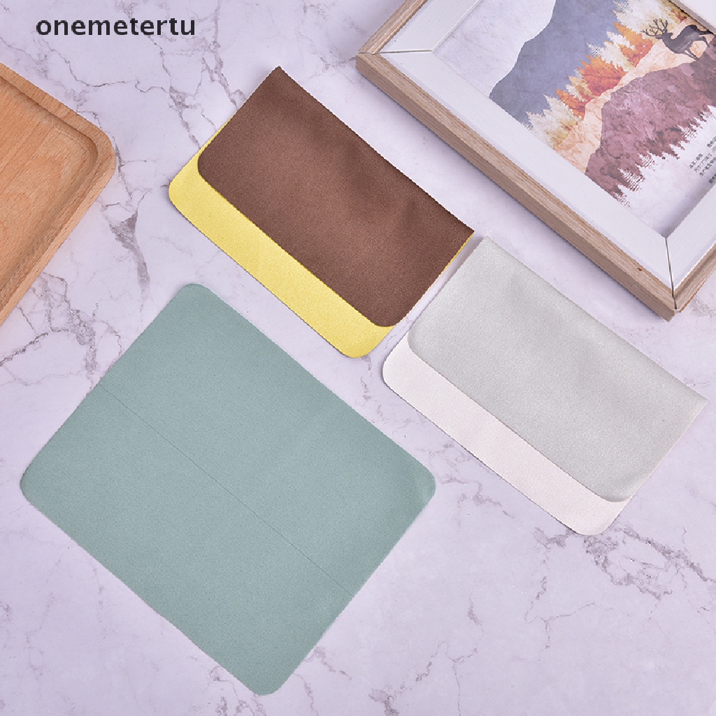 1 Khăn Lau Kính Sợi Nhỏ Cho Điện Thoại / Ống Kính Máy Ảnh