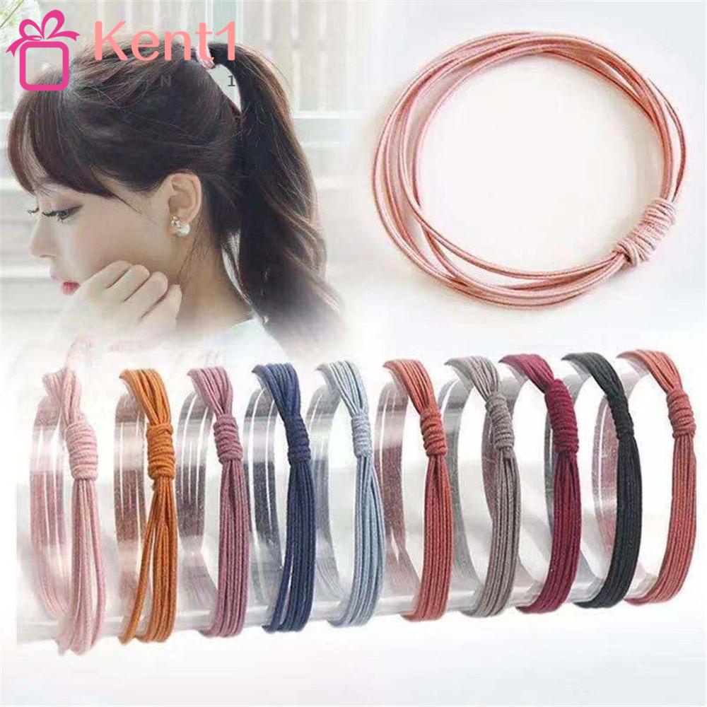 Dây Buộc Tóc 4 Trong 1 Màu Sắc Ngẫu Nhiên Hiệu KENT1