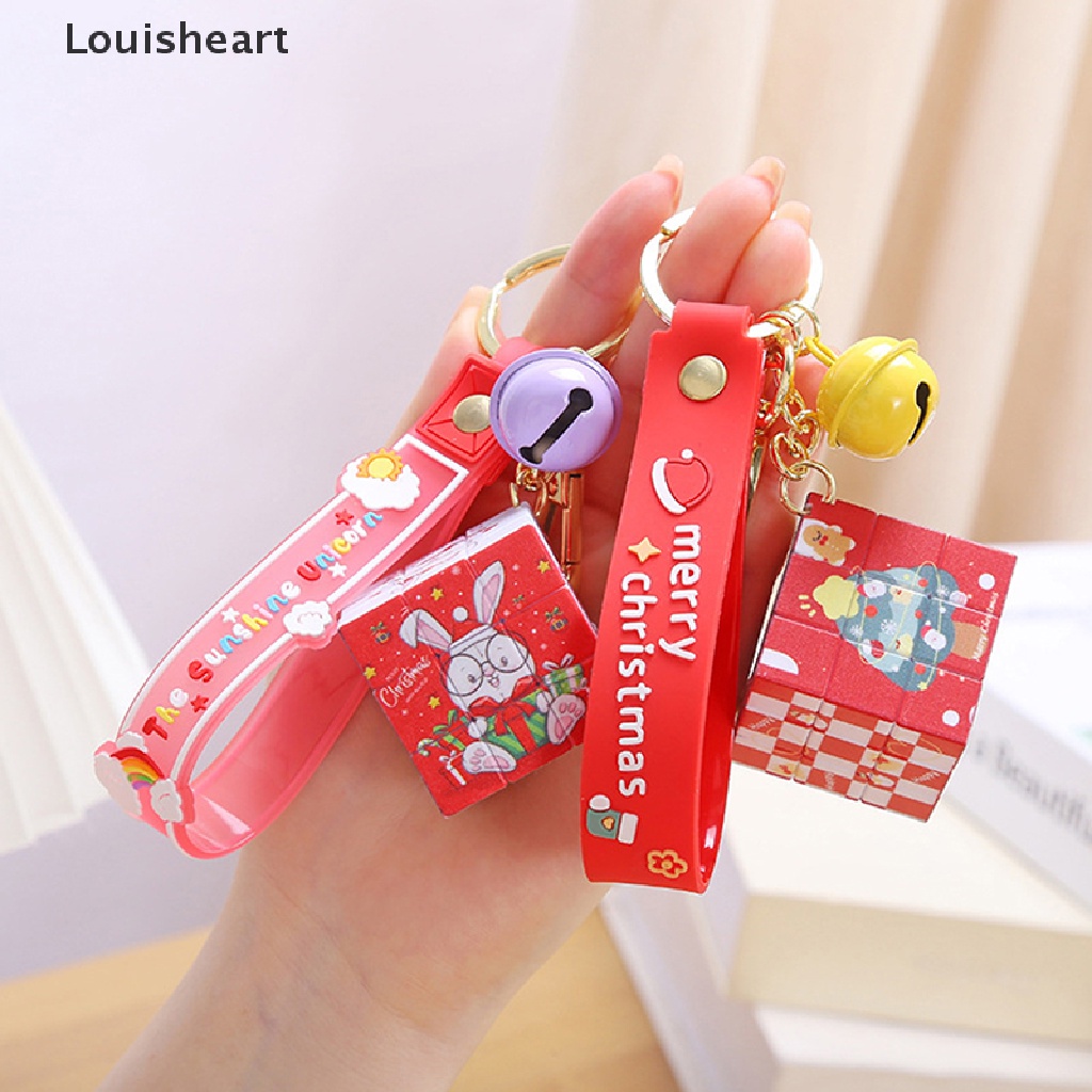 Móc Khóa Hình Chú Chó Shiba Inu Lập Phương Louisheart Mini Dễ Thương Dùng Làm Đạo Cụ Chụp Ảnh Ba Lô / Dây Chuyền Thời Trang Cho