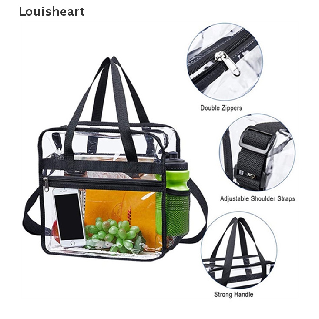 Túi Xách Du Lịch Bằng PVC Trong Suốt Thương Hiệu Louisheart TFG