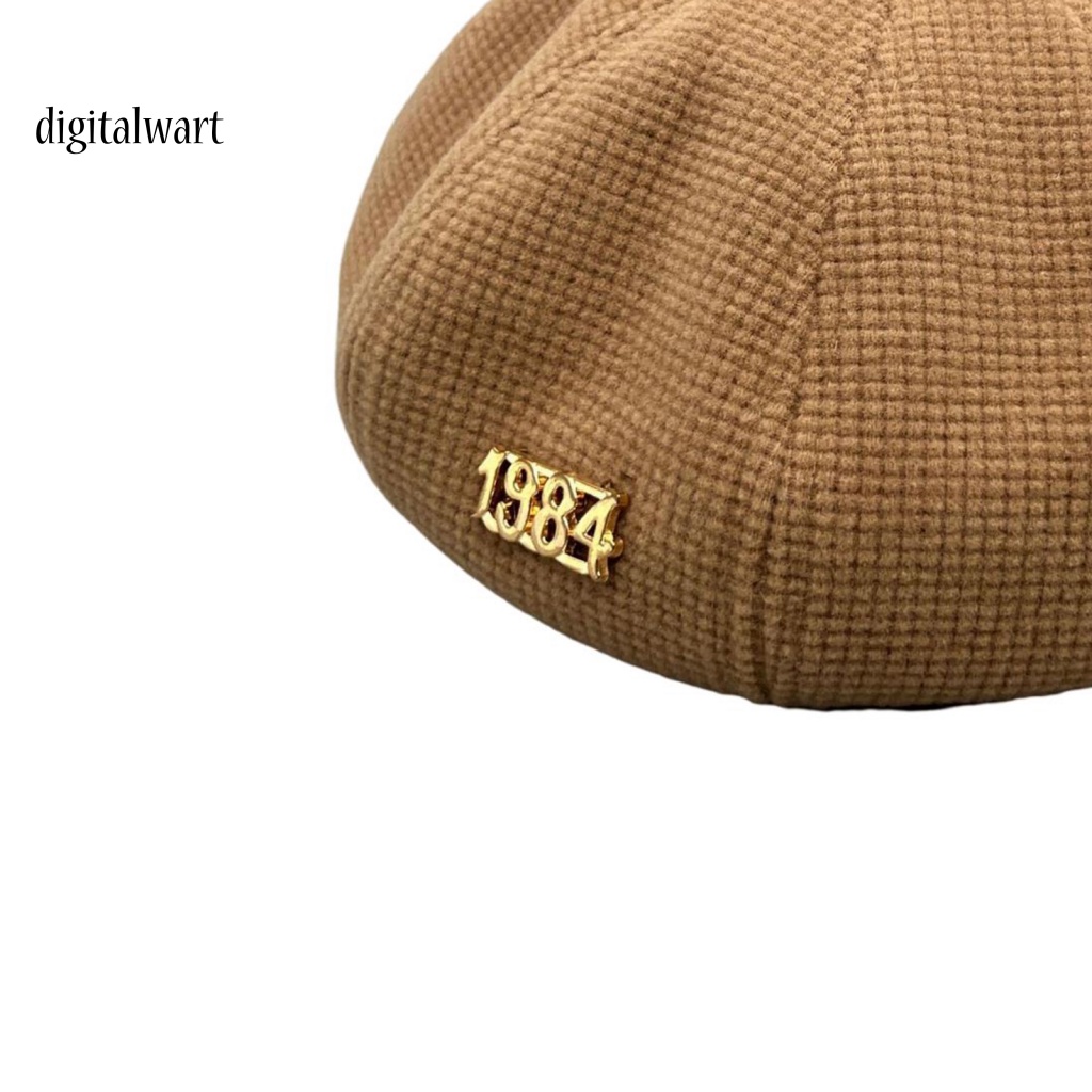 Kỹ Thuật Số| Mũ Beret Chất Liệu Polyester Siêu Mềm Chống Gió Không Phai Màu Phong Cách Cổ Điển Thời Trang Thu Đông Cho Nữ
