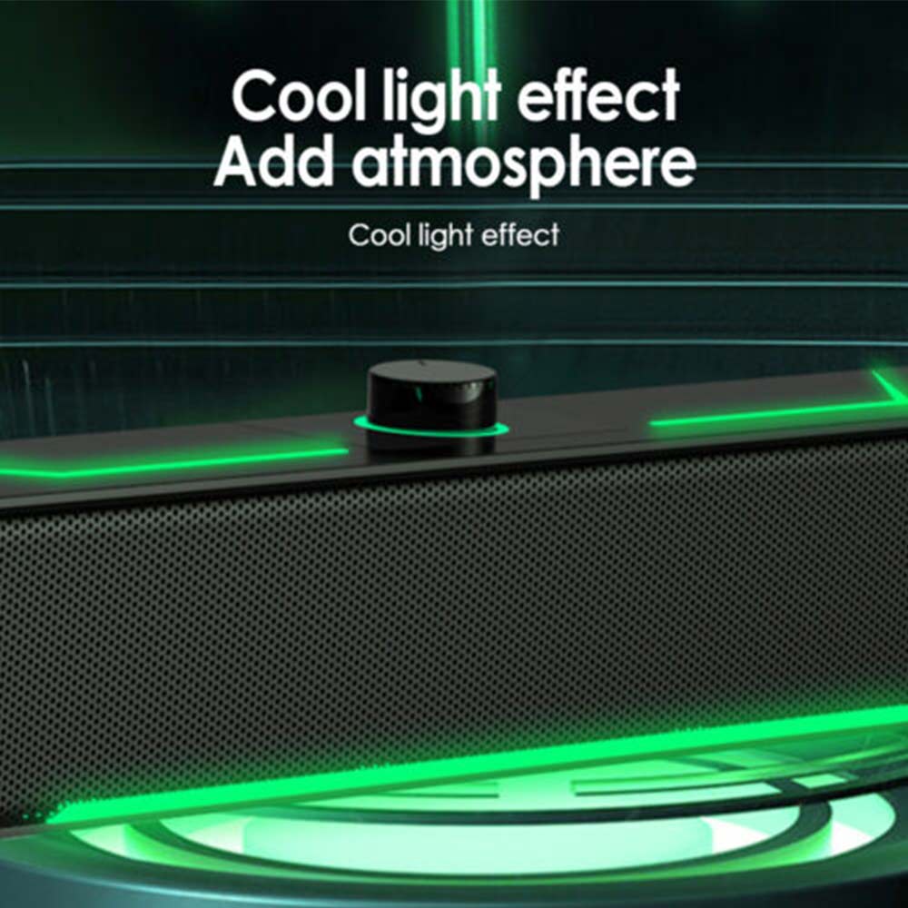 Computer Speakers Wired Speaker PC Soundbar Stereo USB Powered for Laptop Tablet