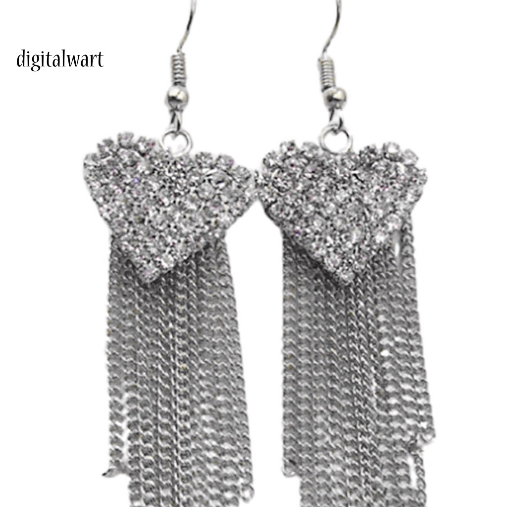 Kỹ Thuật Số| 1 Đôi Bông Tai Xỏ Lỗ Hình Trái Tim Bằng Hợp Kim Trang Trí Hàng Ngày