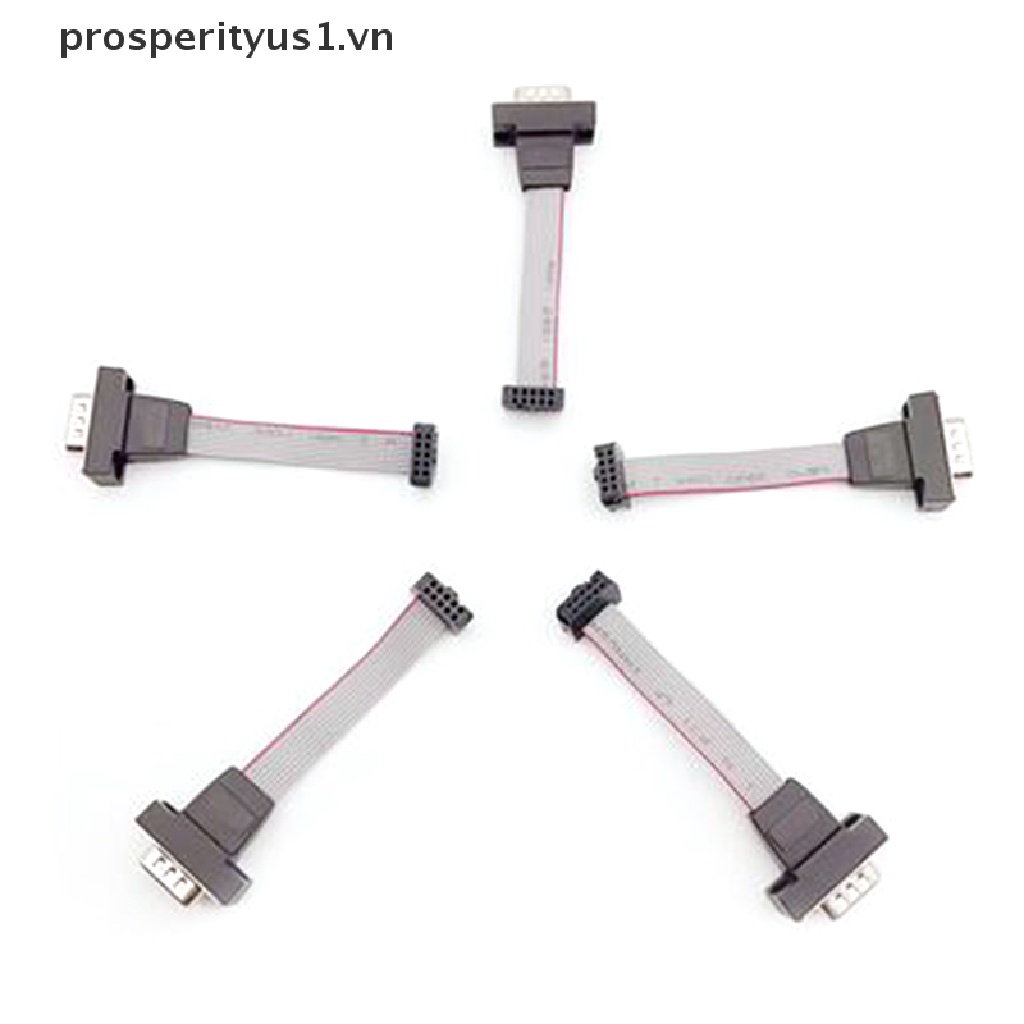 Dây Cáp Kết Nối Máy Tính RS232 9-pin 100mm 200mm 300mm 400mm prosperityus1] DB 9P