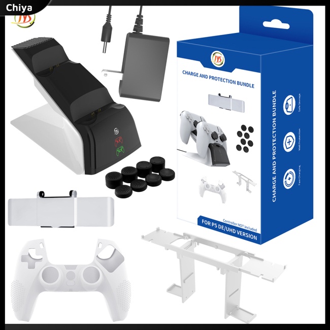 Bộ Giá Đỡ + Nắp Đậy Bằng Silicon 12 Trong 1 Cho Tay Cầm Chơi Game