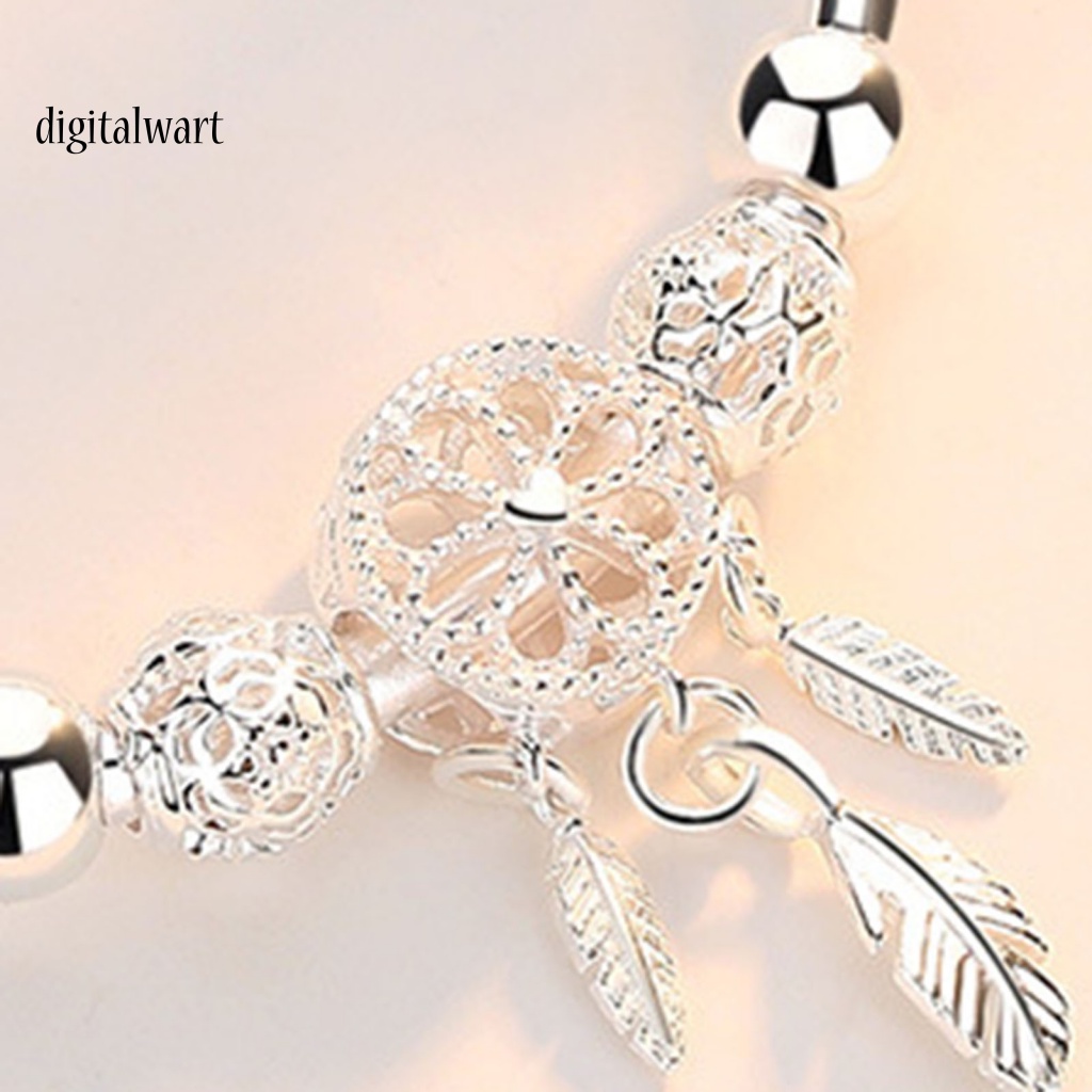 Kỹ Thuật Số| Vòng Tay Bạc Hình Lưới Bắt Giấc Mơ Màu Sắc Tinh Tế