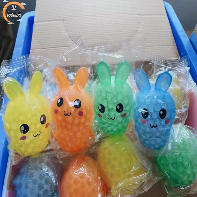 Đồ Chơi Nắn Bóp Đàn Hồi Giảm Stress Hình Thỏ Hoạt Hình