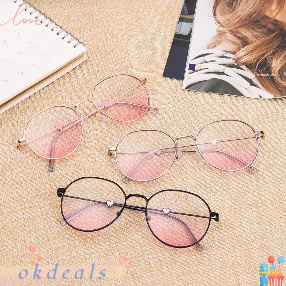 Kính Đọc Sách Chống Ánh Sáng Xanh Hình Trái Tim Thời Trang