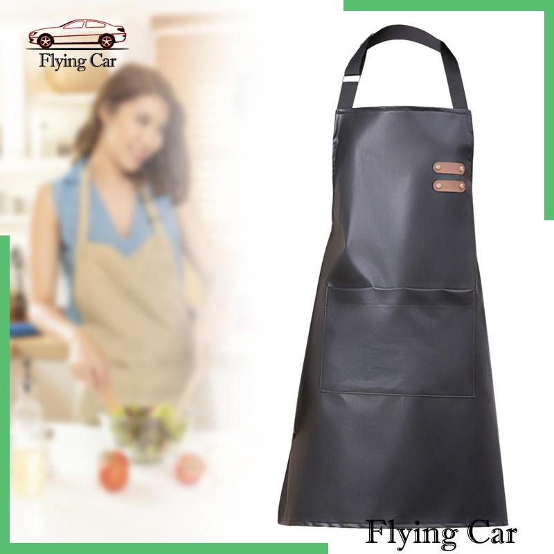 Tạp Dề Nấu Ăn Có Túi Lớn Chống Nước DIY Cho Nữ [Lzdjfmy2]