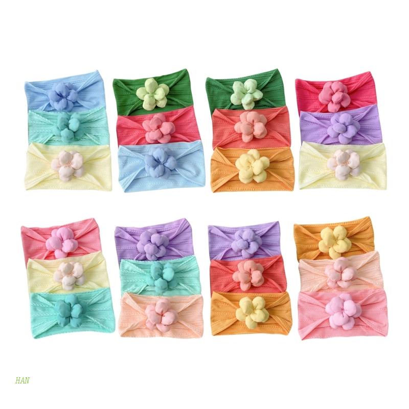 Set 3 Phụ Kiện Tóc Dễ Thương Cho Bé Gái