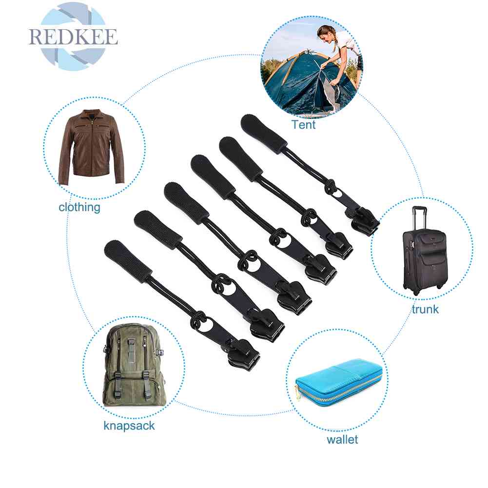 Set 6 Khóa Kéo Thay Thế Cho Túi Ngủ