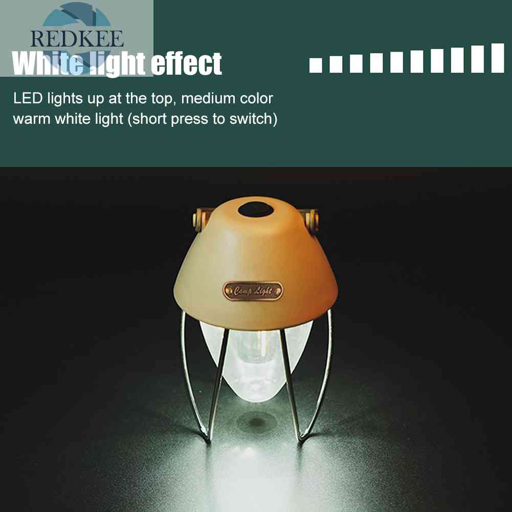 Đèn LED Chống Thấm Nước Để Đi Cắm Trại BBQ Tiện Lợi