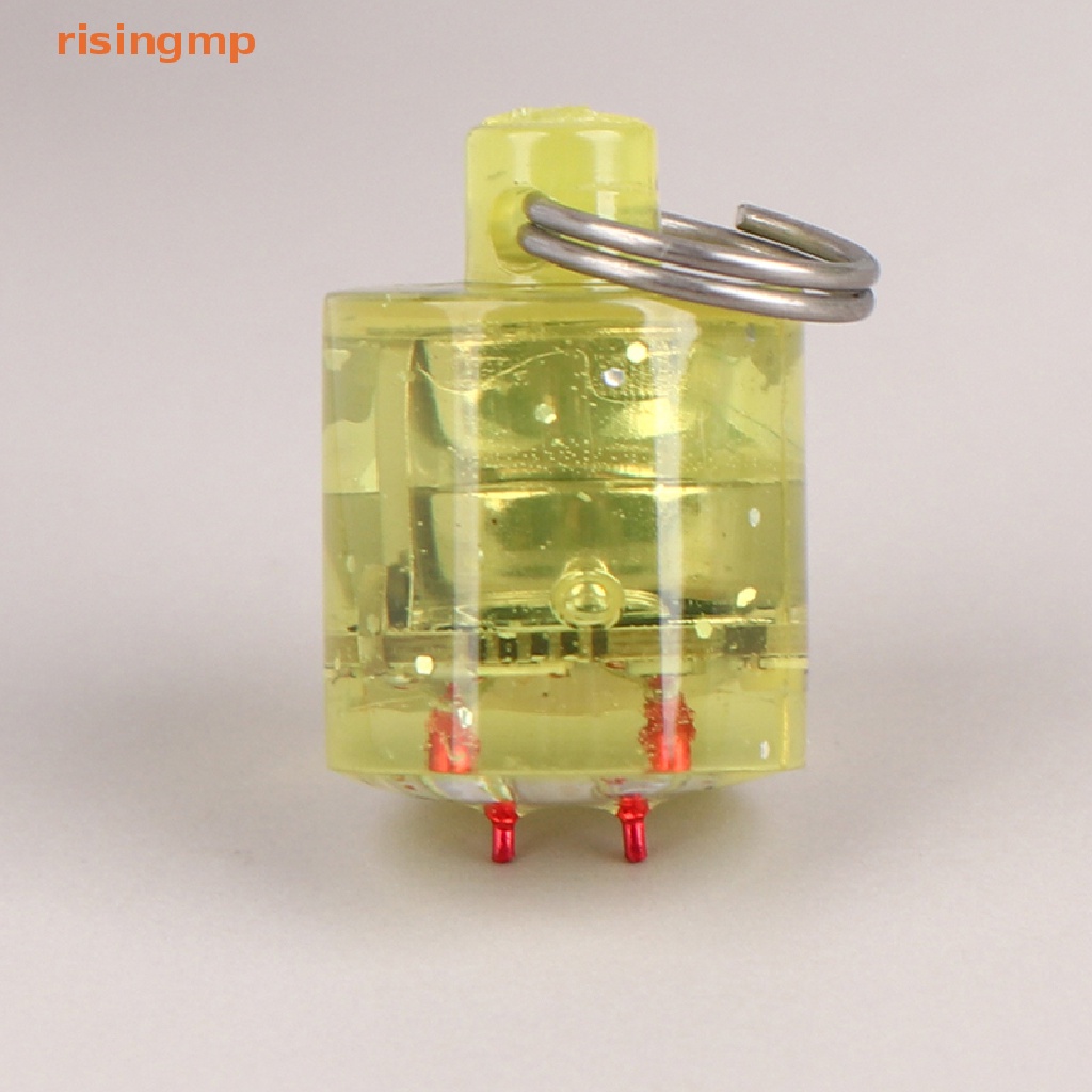 1 Mồi Câu Cá Hình Trụ Có Đèn LED Mini