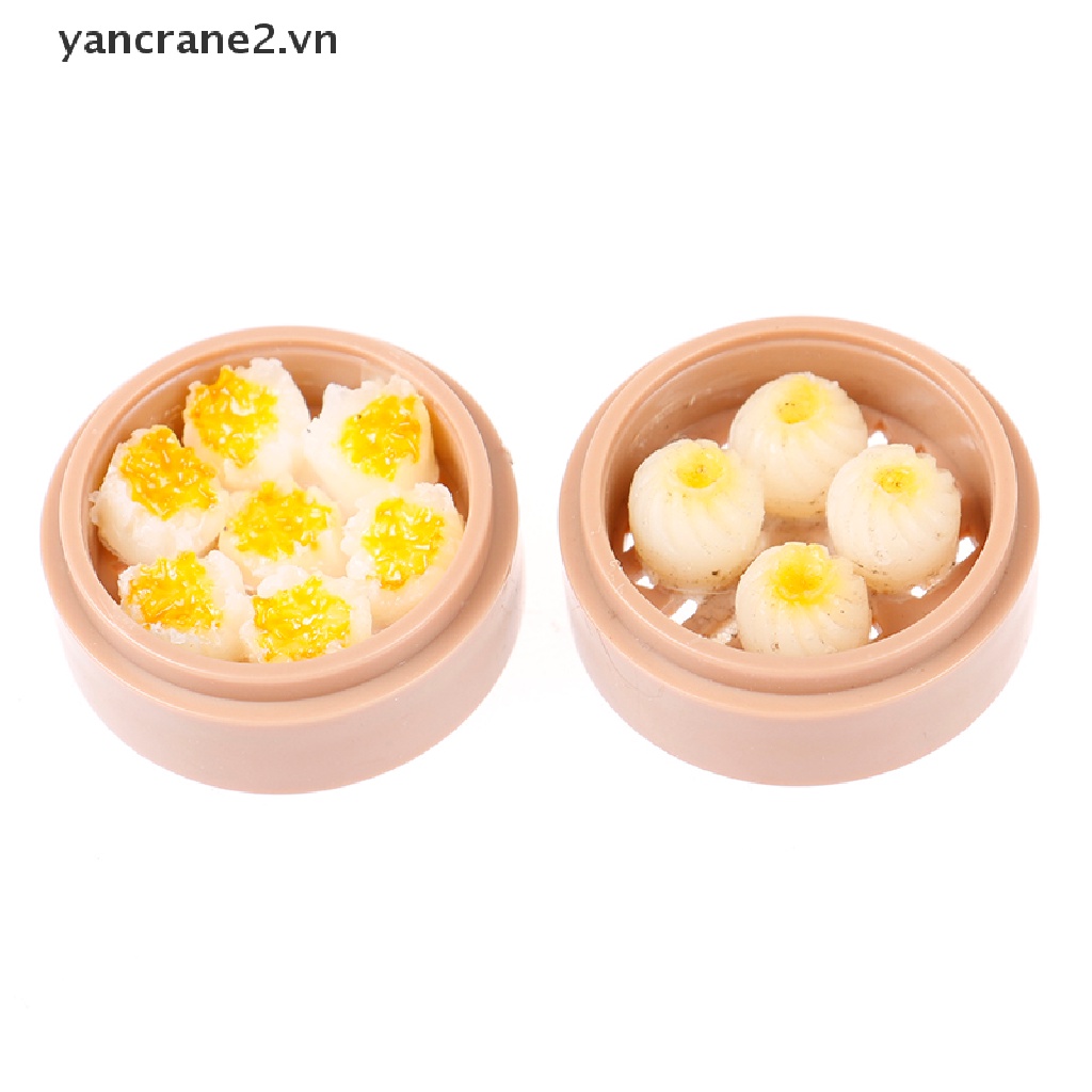 1 Giỏ Hấp Thức Ăn Dim Sum Sum Kích Thước {yancrane2.vn} Cho Nhà Búp Bê