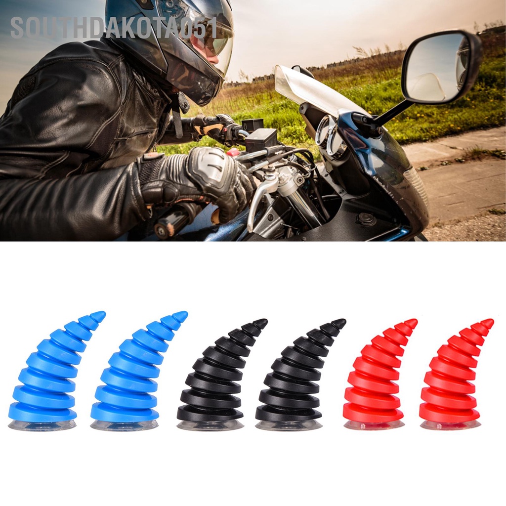 [Hàng Sẵn] Cặp Sừng trang trí gắn mũ bảo hiểm xe máy Thông Dụng thời trang【Southdakota051】