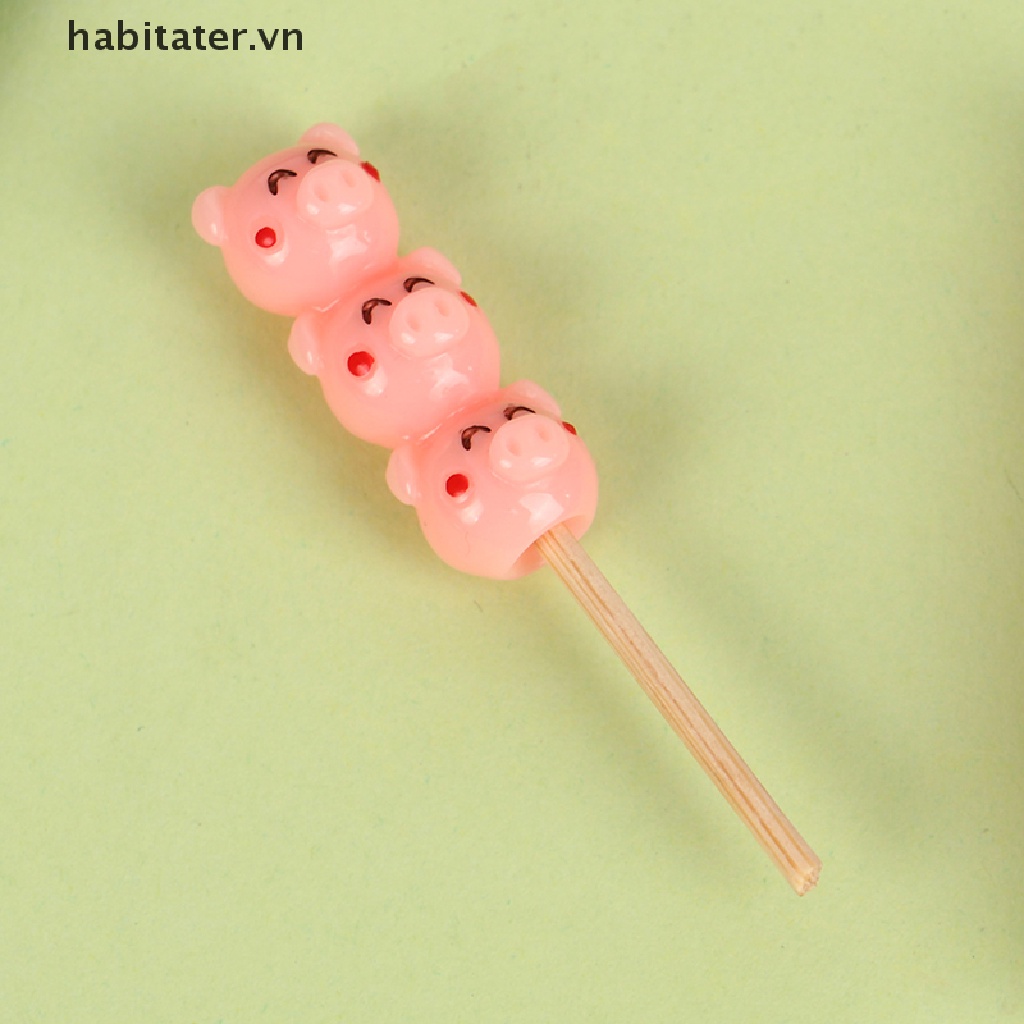 Phụ Kiện Resin Hình Động Vật Hoạt Hình Xinh Xắn Dùng Trang Trí Diy